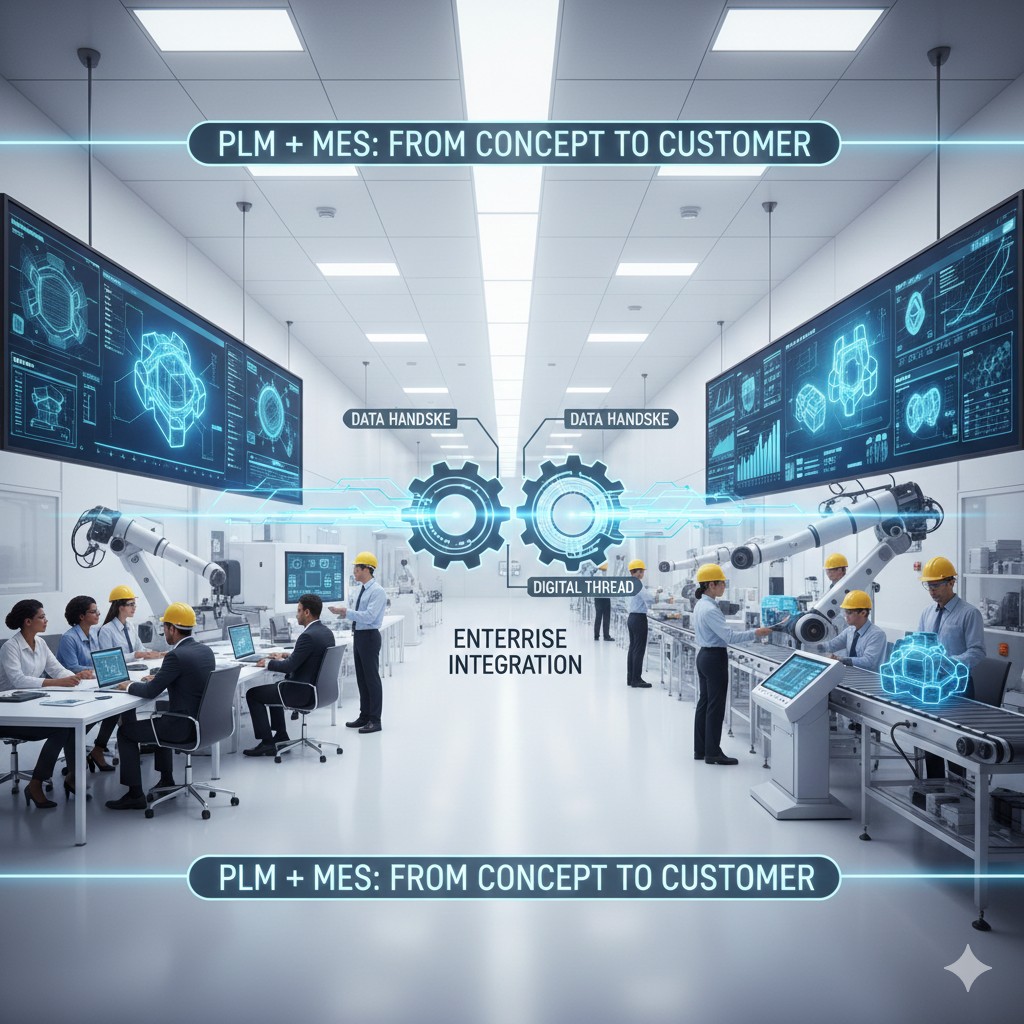 MES와 PLM