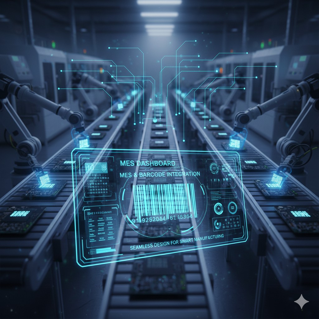 MES와 바코드 시스템의 통합 설계