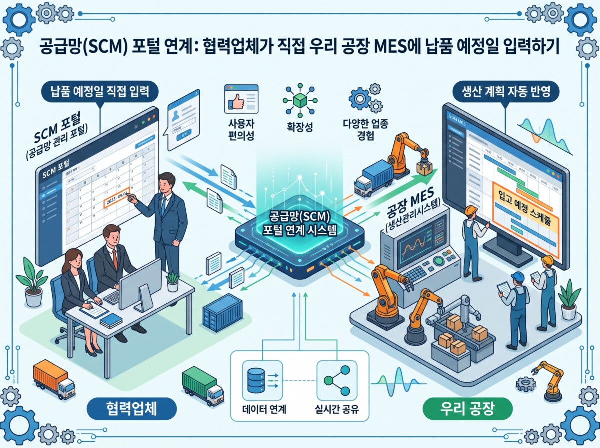 공급망(SCM) 포털 연계