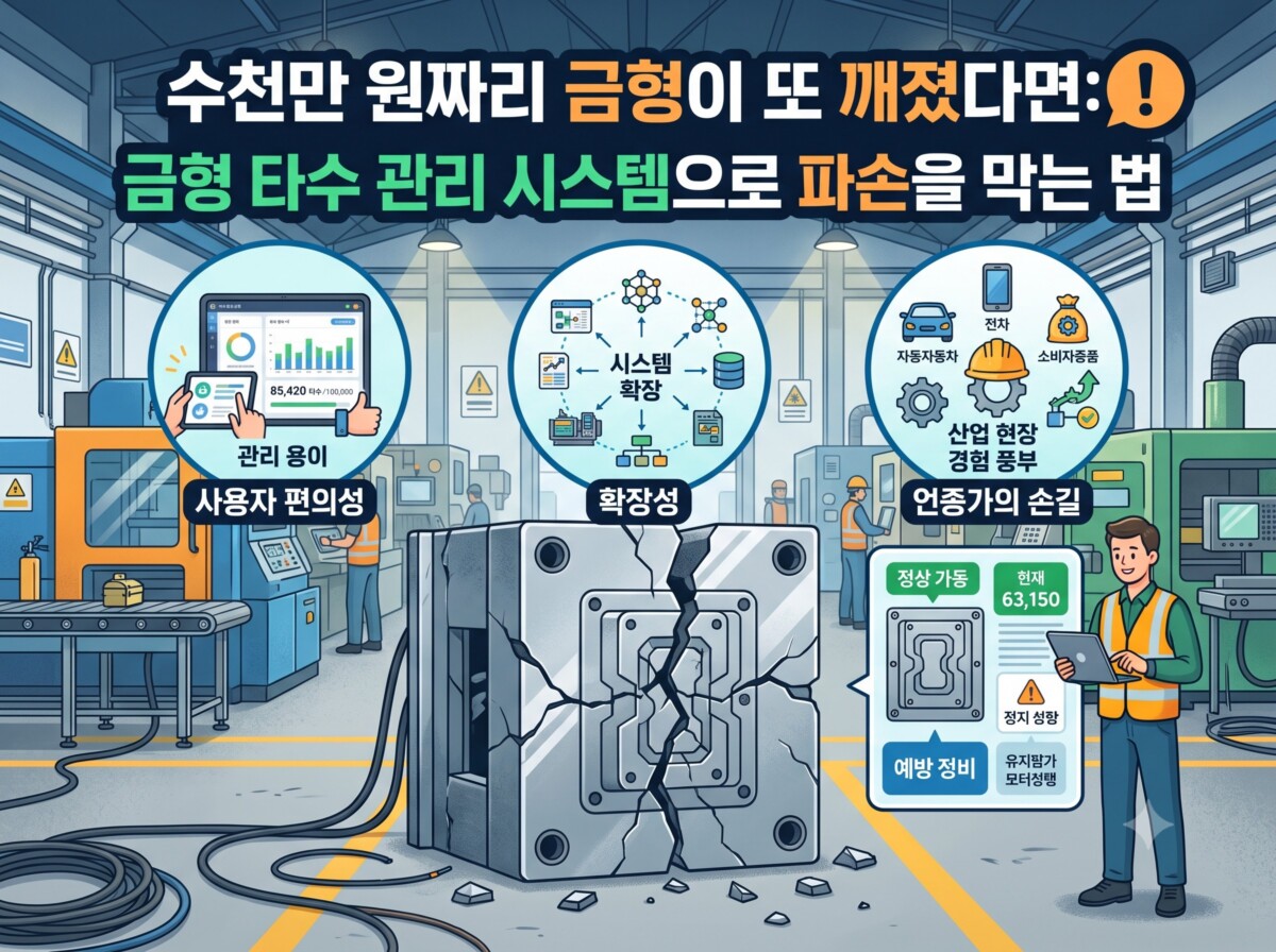 금형 타수 관리 시스템