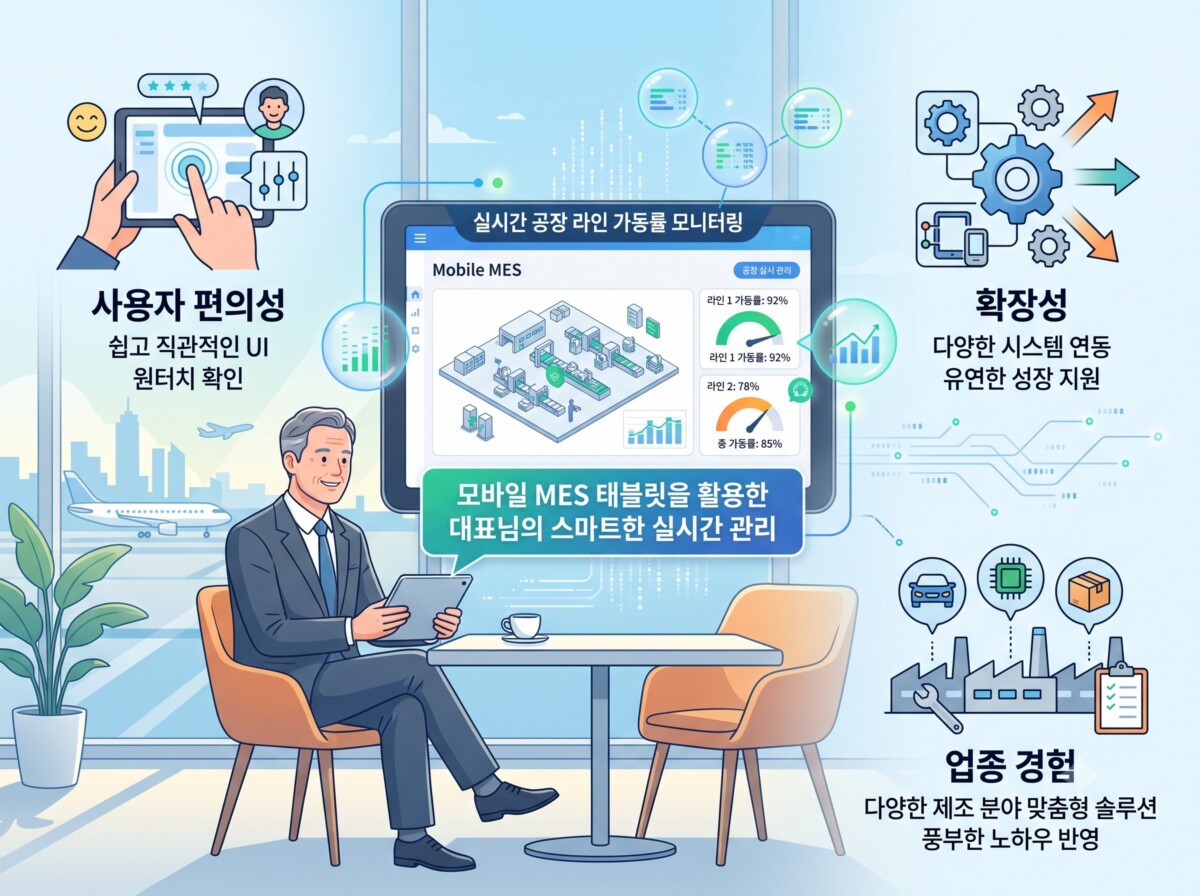 모바일 MES 태블릿