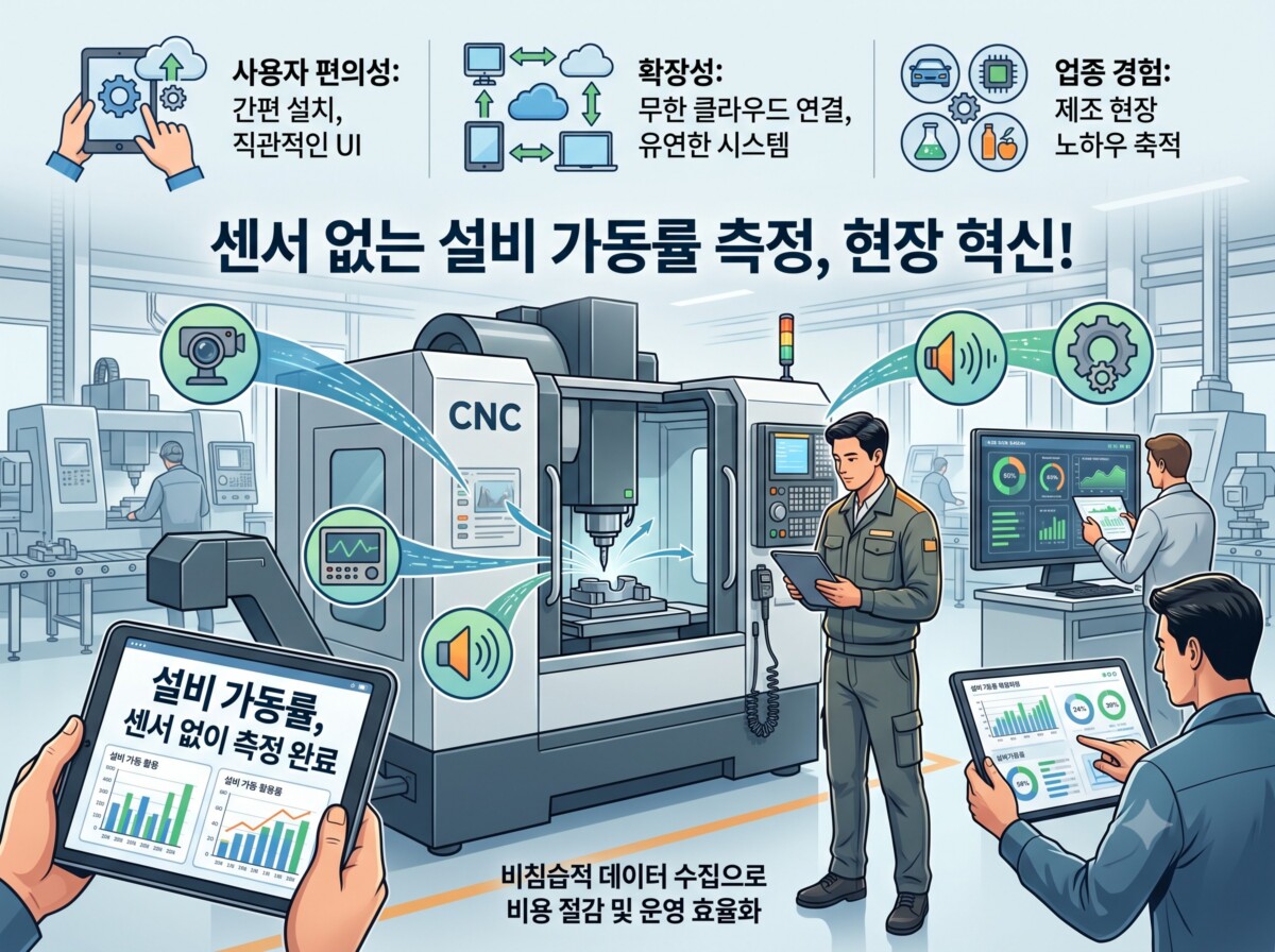 설비 가동률 측정