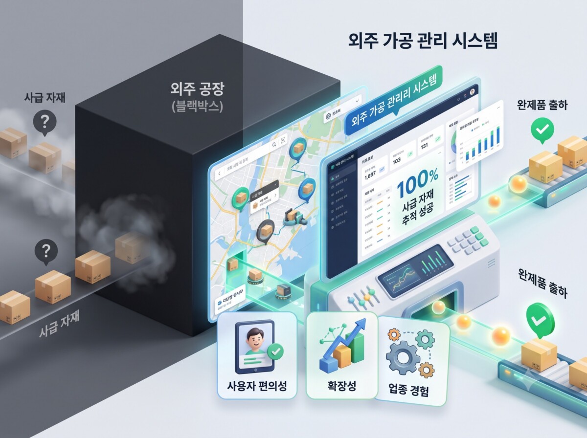 외주 가공 관리 시스템