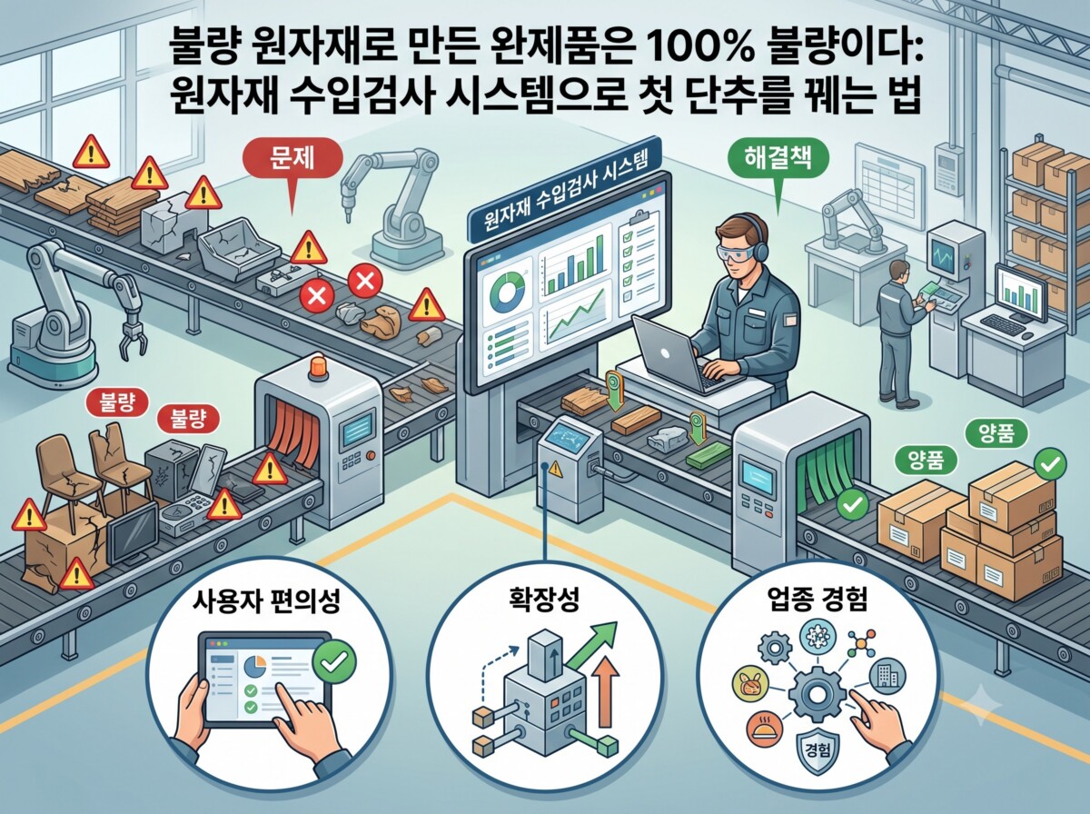 원자재 수입검사 시스템