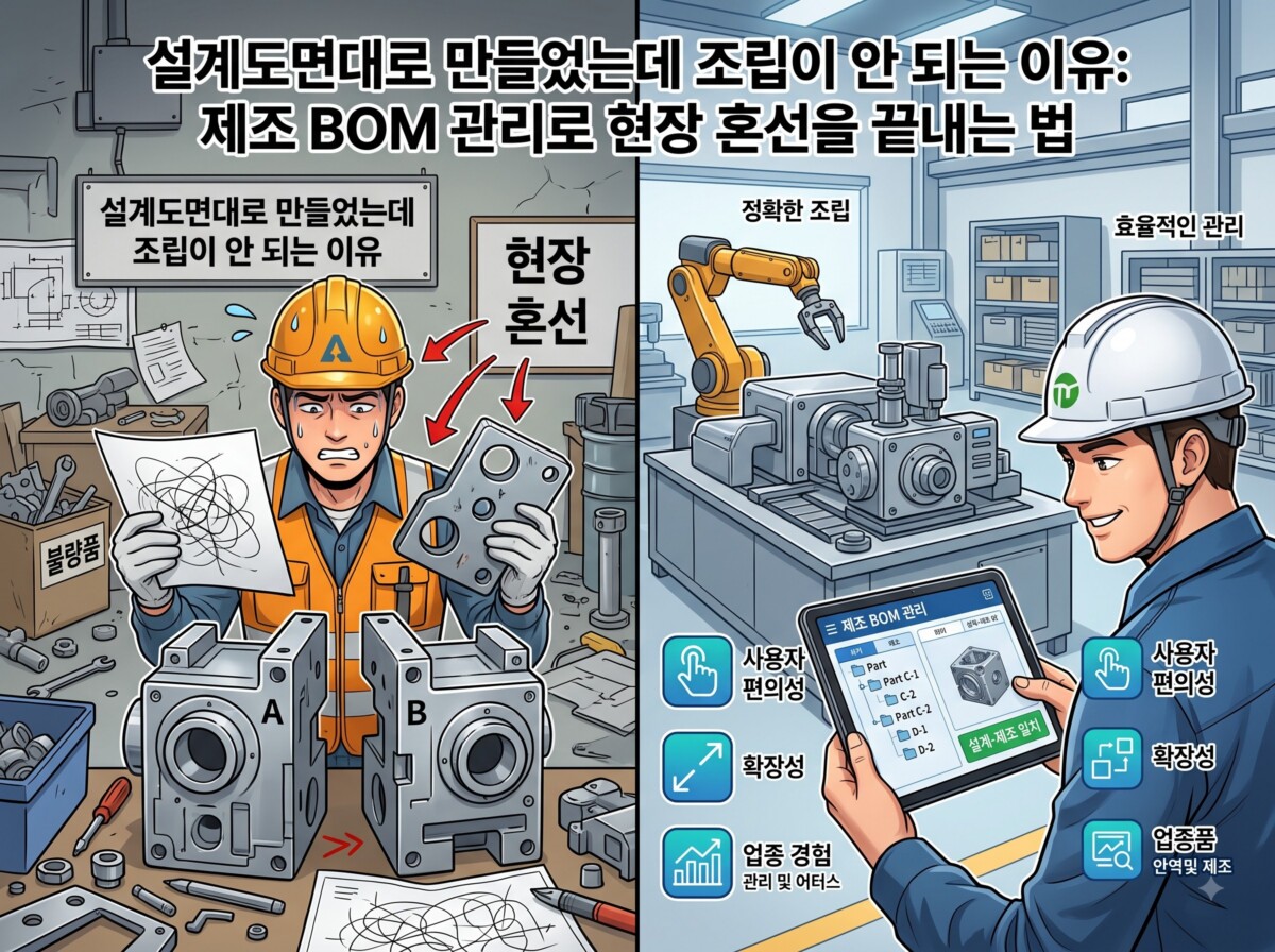 제조 BOM 관리