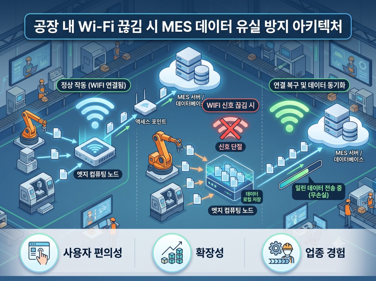 MES 데이터 유실 방지