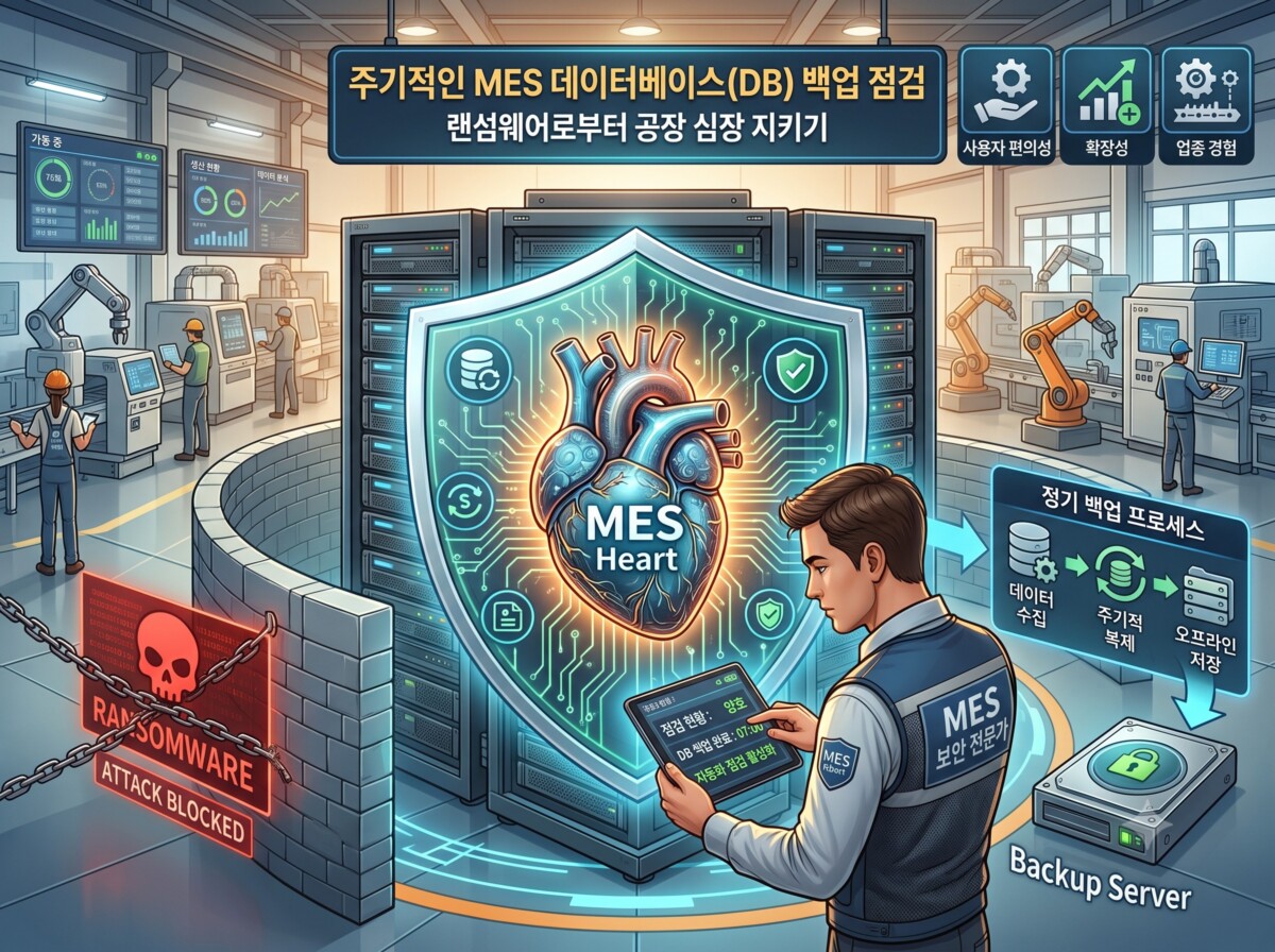 MES 데이터베이스 백업