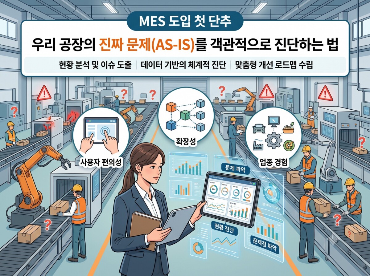 MES 도입 첫 단추