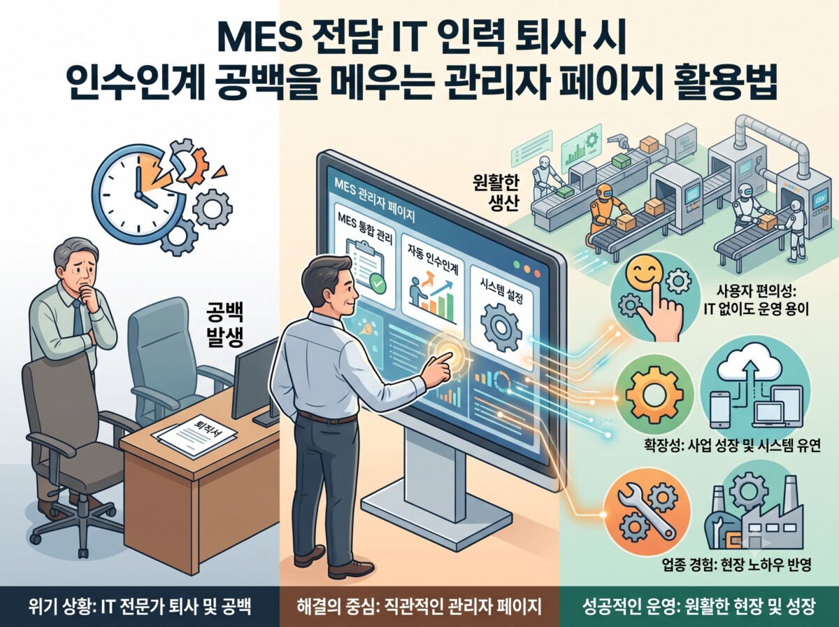 MES 인수인계 공백