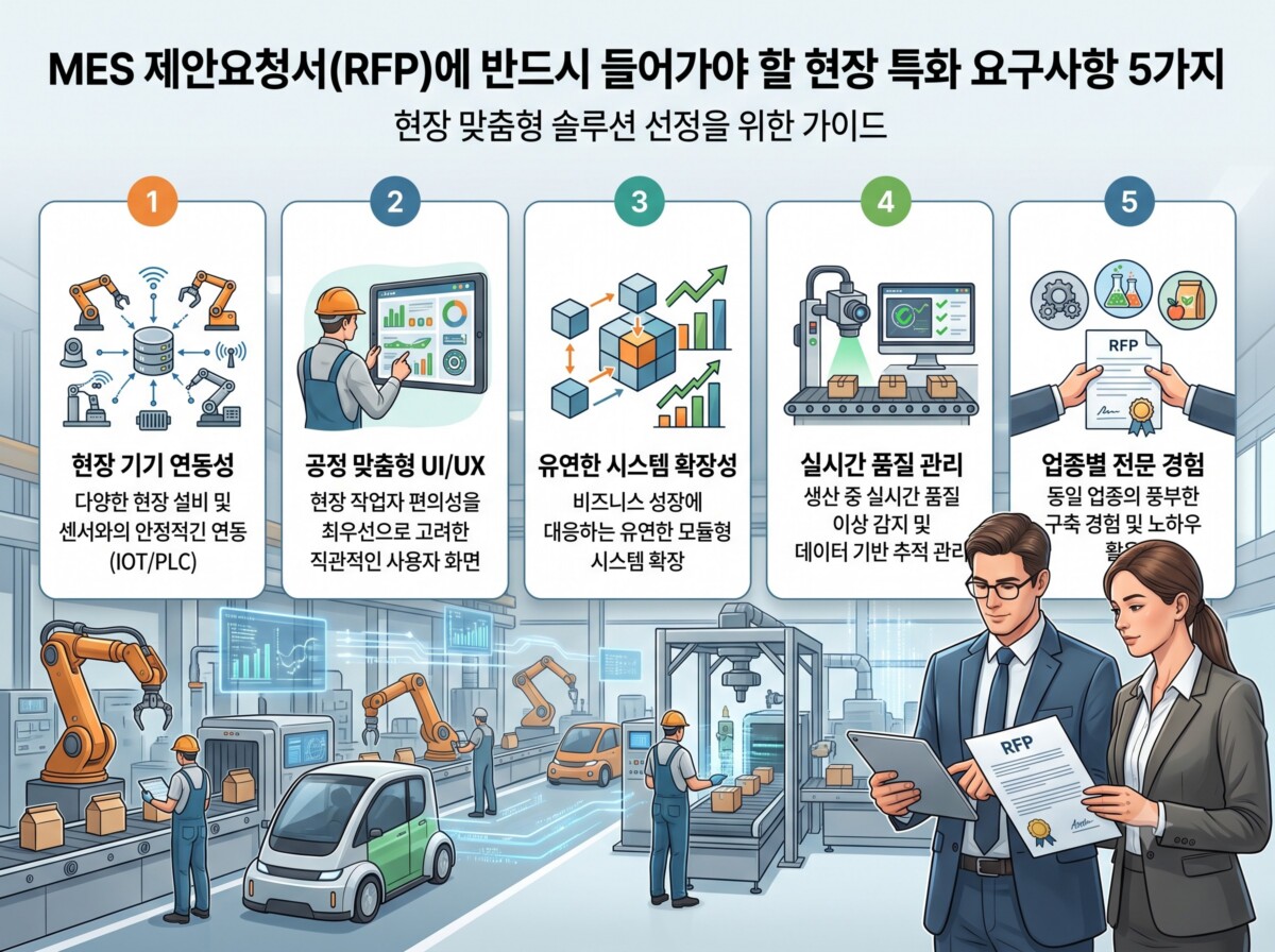 MES 제안요청서