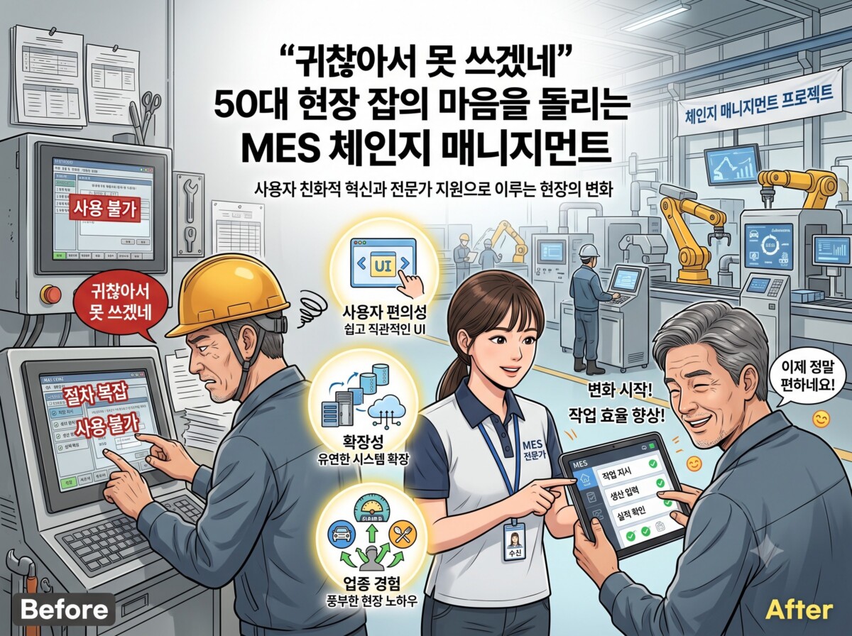 MES 체인지 매니지먼트