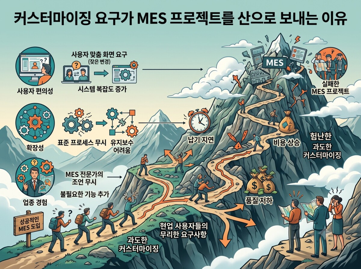 MES 커스터마이징