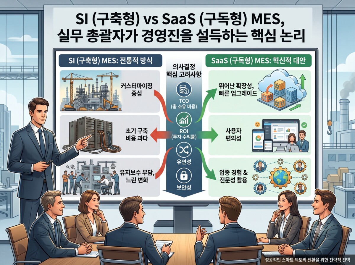 SaaS MES 도입