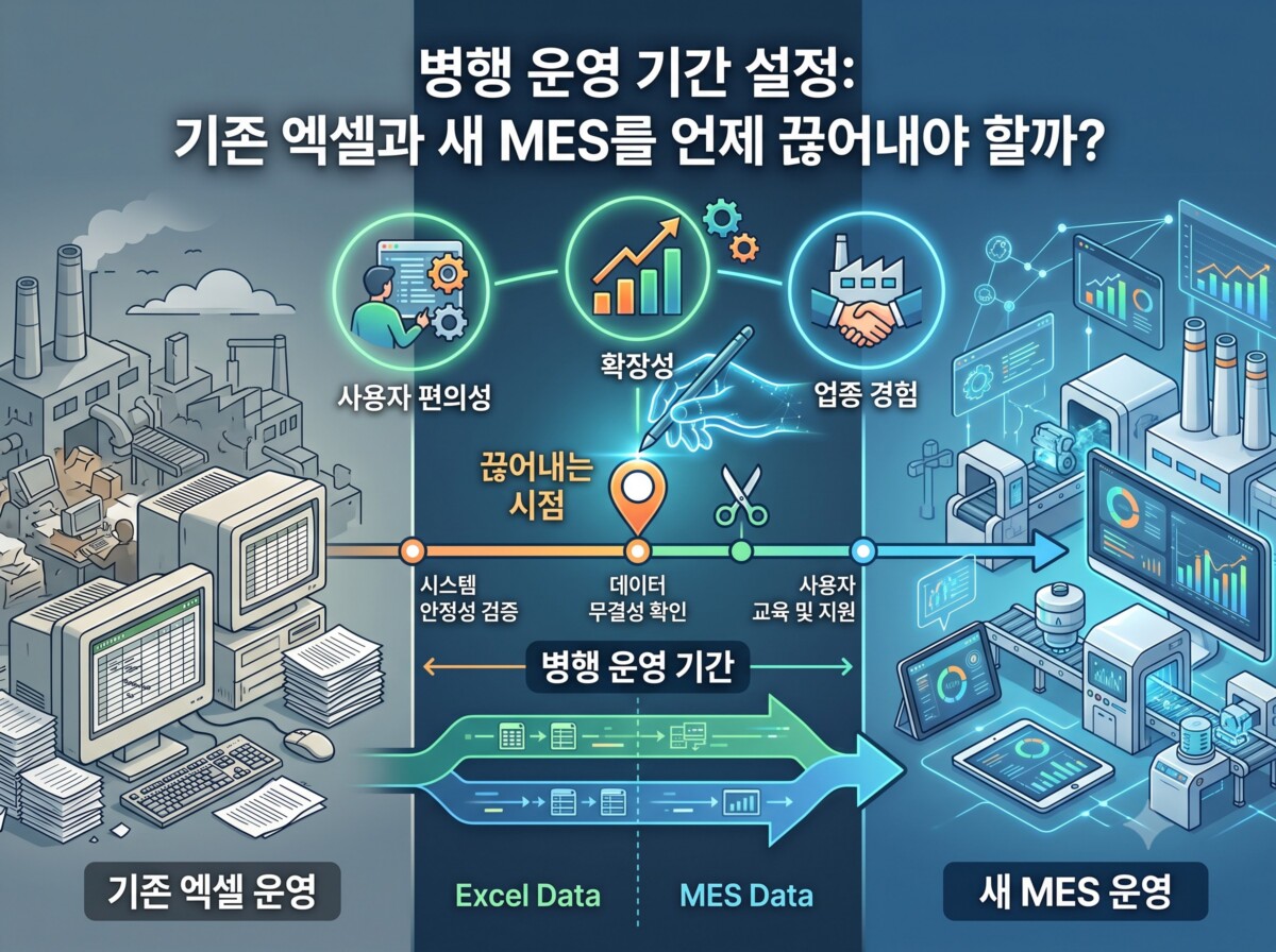 병행 운영 기간 설정