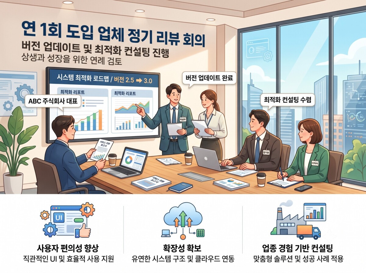 제조 시스템 정기 리뷰