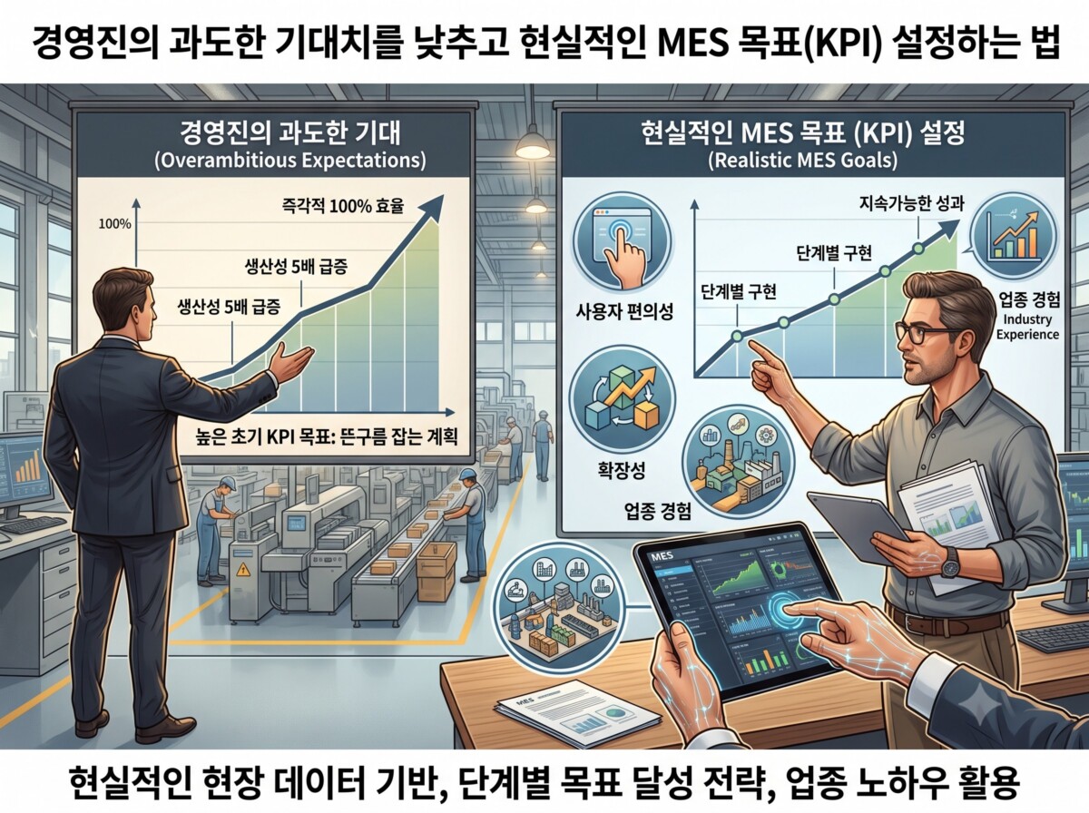 현실적인 MES 목표(KPI) 설정