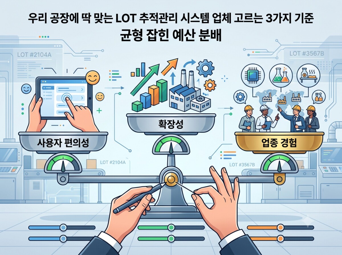 LOT 추적관리 시스템 업체