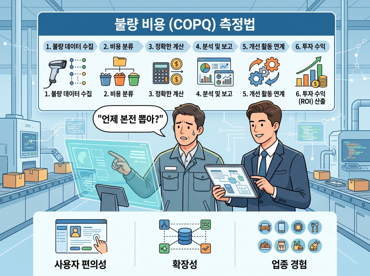 불량 비용(COPQ)
