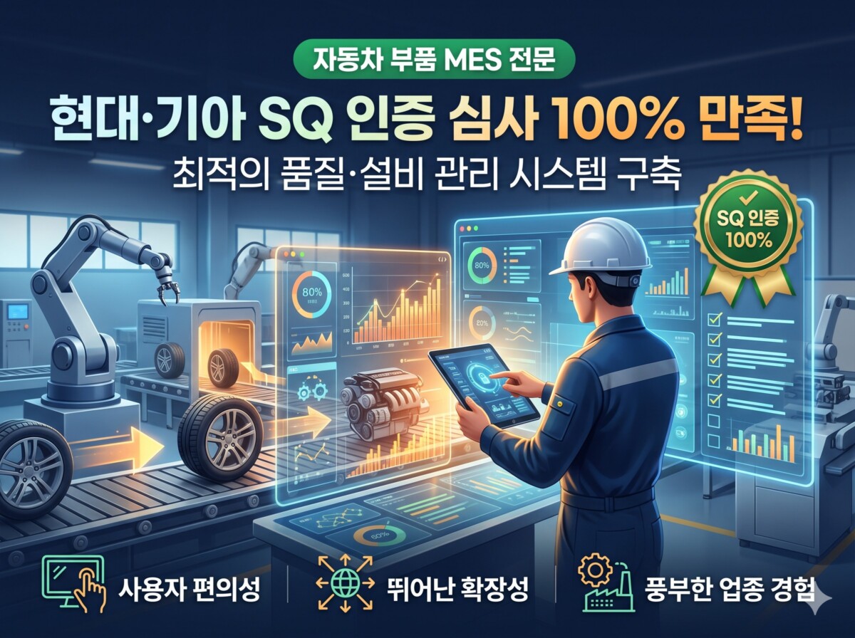 자동차 부품 MES 업체