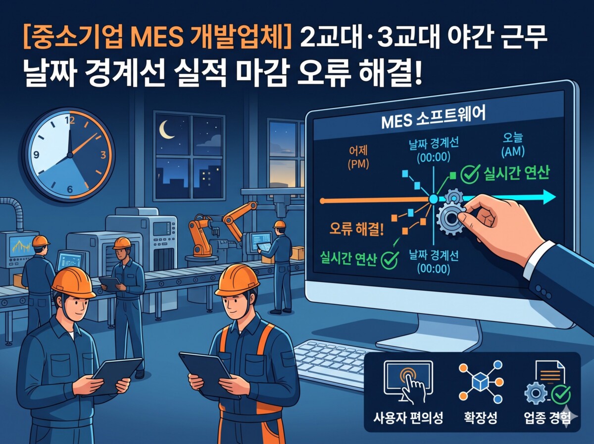 중소기업 MES 개발업체