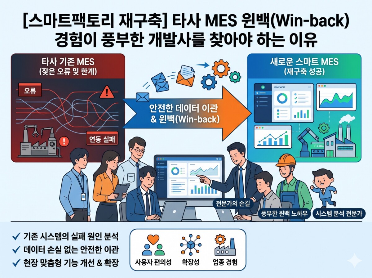 타사 MES 윈백